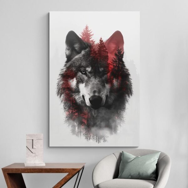 Wolf wall art