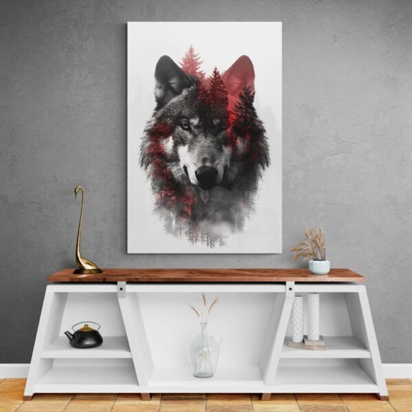 Wolf wall art