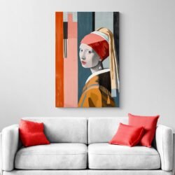 Woman with turban painting