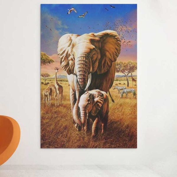 Elephant picture art