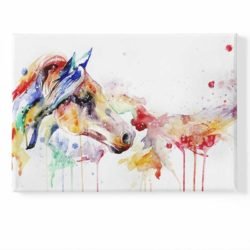 Horse color painting