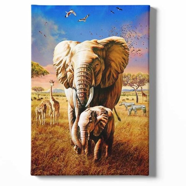 Elephant picture art