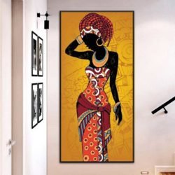 African queen painting