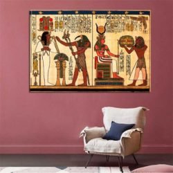 Egyptian wall painting