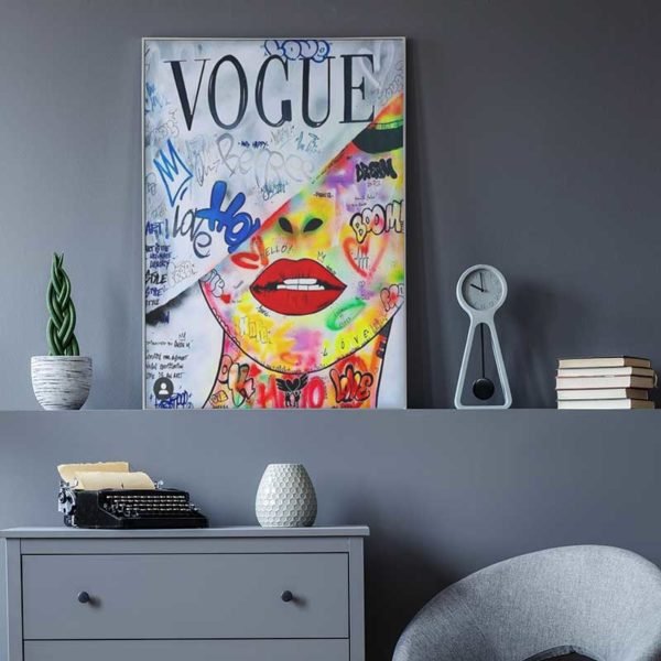 Vogue wall art