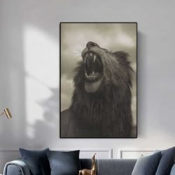 Roaring lion picture