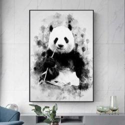 Panda painting