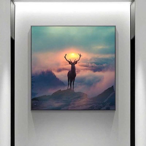 Scandinavian deer art