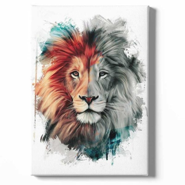 Lion art work