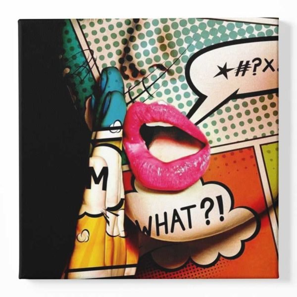 Lips pop art