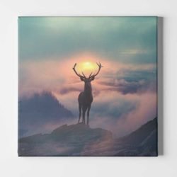 Scandinavian deer art