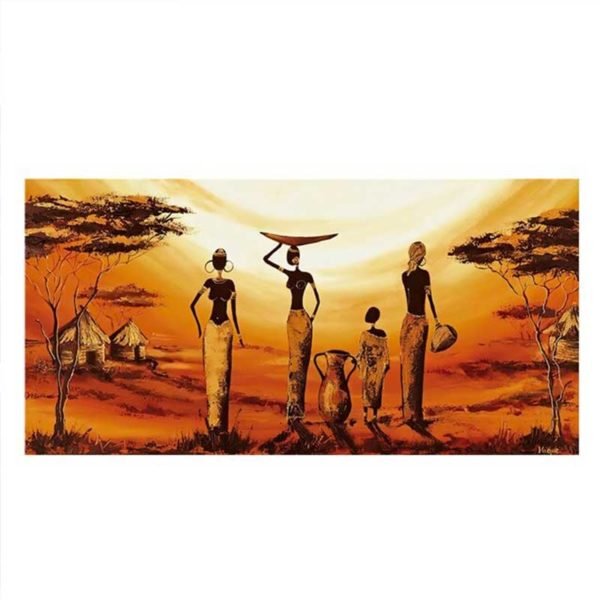 Large african wall art