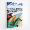 Abstract Knife Painting