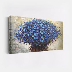 Blue Flowers Painting