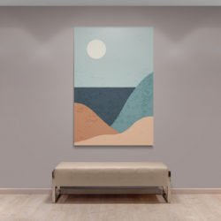 Beach art print