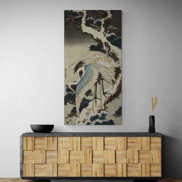 The Cranes - Hokusai