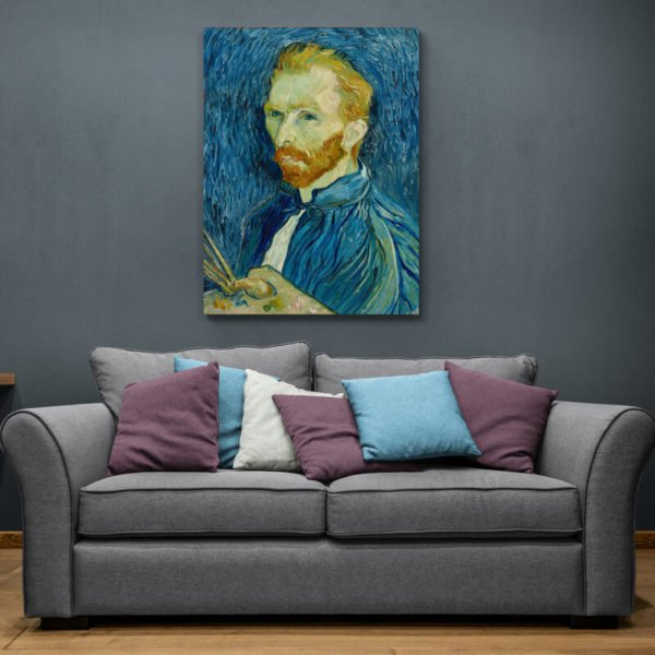 Blue Self-Portrait - Van Gogh