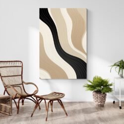 Minimalist abstract painting