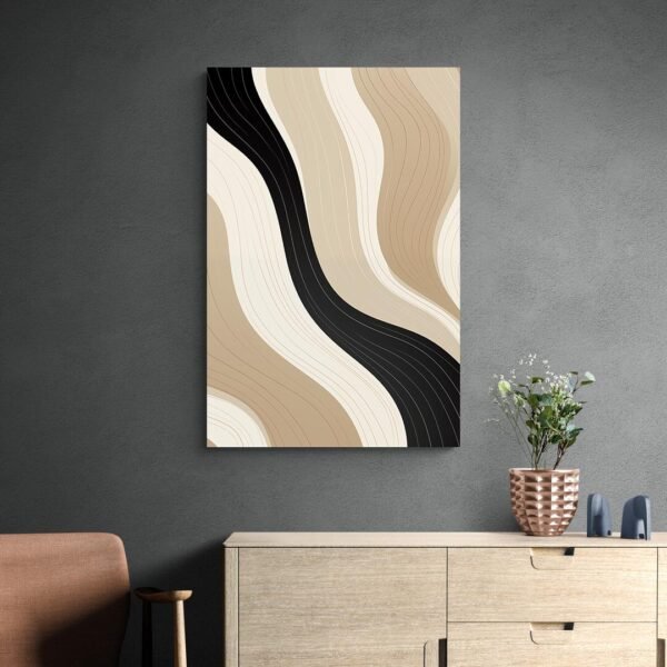 Minimalist abstract painting