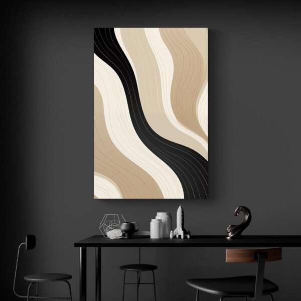 Minimalist abstract painting