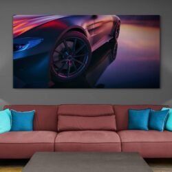 Sports car painting