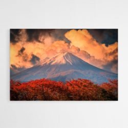 Mountain Fuji painting