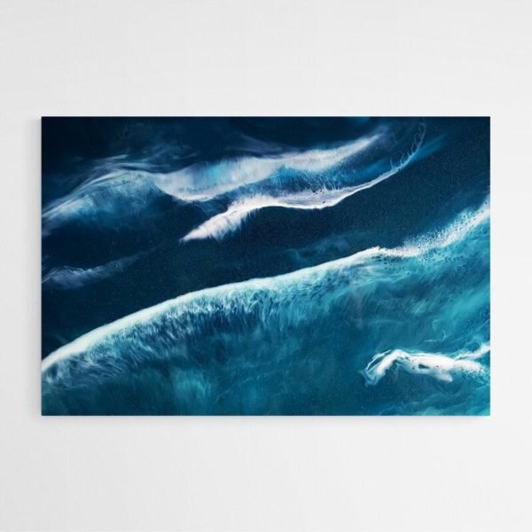 Ocean wave painting