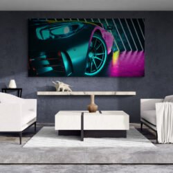 Car front wall art