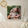 Custom canvas wall art
