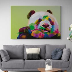 Pop art panda