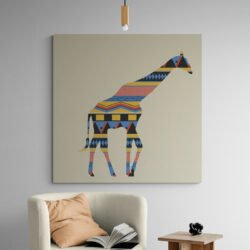 Cute giraffe drawing