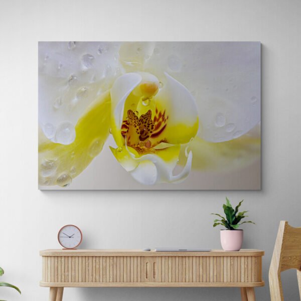 Abstract flower painting