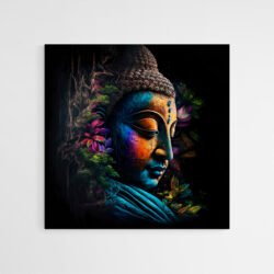 Colorful buddha art