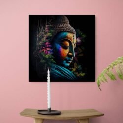 Colorful buddha art