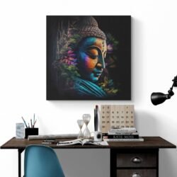 Colorful buddha art