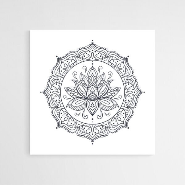 Dessin Lotus Mandala