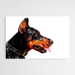 Doberman art