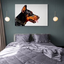 Doberman art