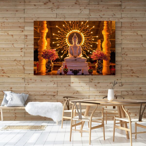 Large buddha wall art