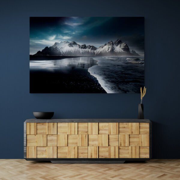 Mountain and sea painting