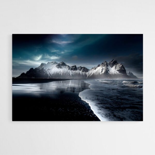 Mountain and sea painting