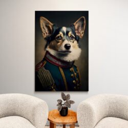 Royal dog painting