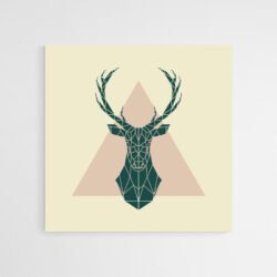 deer canvas art