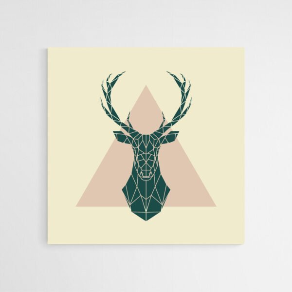 deer canvas art