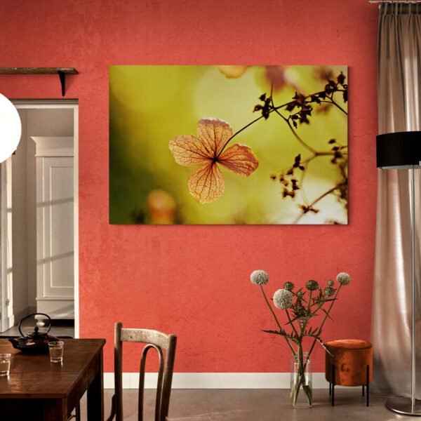 dried flower wall art