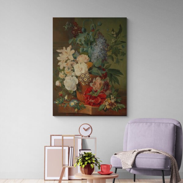 flower bouquet painting