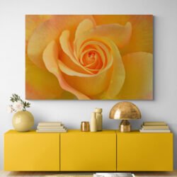 orange flower painting