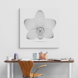 orchid wall art