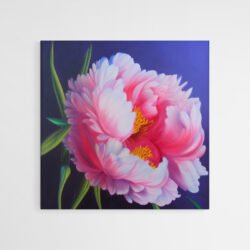 peony flower painting