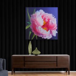 peony flower painting